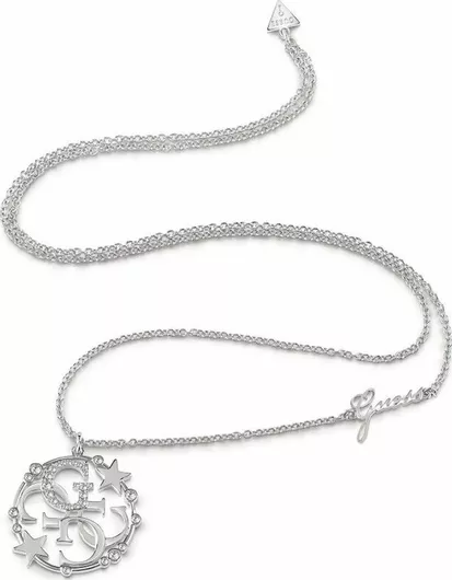 Γυναικείο Κολιέ Guess με ΠέτρεςΟρείχαλκο