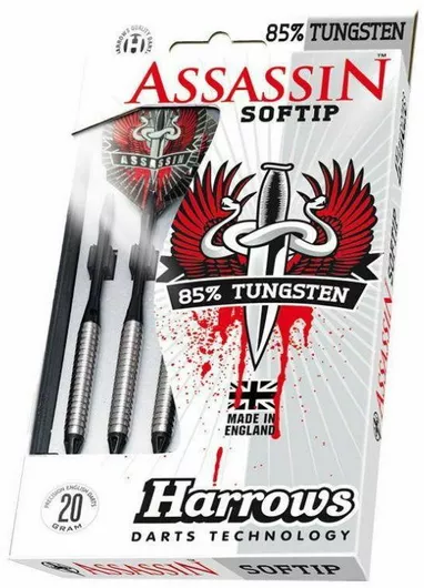 Harrows Assassin Darts 85% Softip Βελάκια