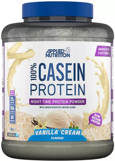 Applied Nutrition 100% Micellar Casein Χωρίς Γλουτένη με Γεύση Vanilla Cream 1.8kg