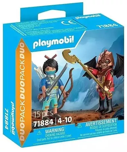 Playmobil Duo Pack Novelmore Εναντίον Burnham για 4-10 ετών