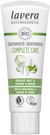 Lavera Complete Care Μέντα Οδοντόκρεμα για Πλάκα & Τερηδόνα 75ml