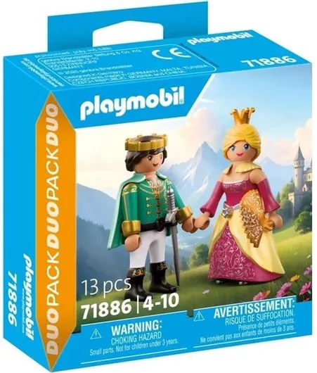 Playmobil Duo Pack Βασιλιάς & Βασίλισσα για 4-10 ετών