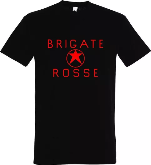 T-shirt Unisex "Brigate Rosse Ερυθρές Ταξιαρχίες" Black