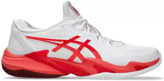ASICS Court FF 3 Novak Ανδρικά Παπούτσια Τένις για Χωμάτινα Γήπεδα Λευκό