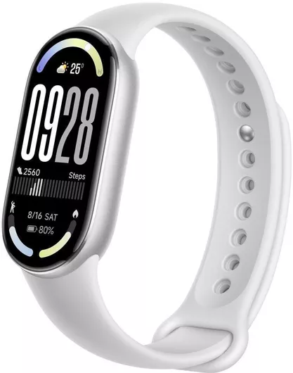 Xiaomi Smart Band 10 Αδιάβροχο με Παλμογράφο Glacier Silver