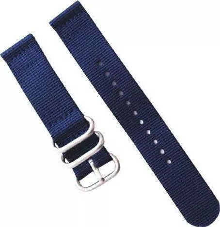 Λουράκι Ρολογιού Diloy Straps Υφασμάτινο Nato 20mm Navy Blue