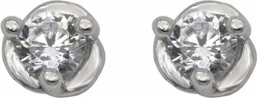 ΣκουλαρίκιΛευκόχρυσο 14K