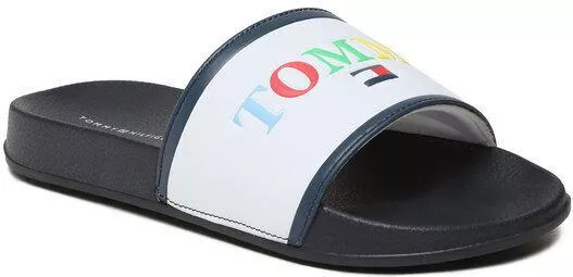 Tommy Hilfiger Παιδικές Σαγιονάρες Slides Λευκό