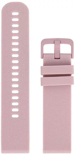 Λουράκι Ρολογιού Diloy Straps Καουτσούκ 22mm Ροζ