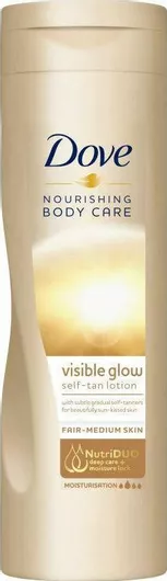 Self Tanning Dove Visible Glow Lotion Σώματος Medium 250ml
