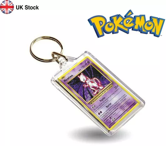 Μπρελόκ Pokemon Card Style Acrylic Collection Keychain Mewtwo