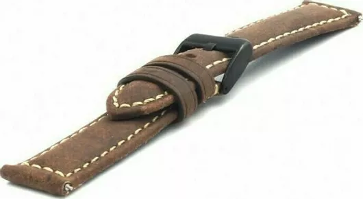 Λουράκι Ρολογιού Diloy Straps Δερμάτινο 22mm Καφέ