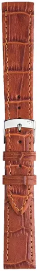 Λουράκι Ρολογιού Morellato Kajman Δερμάτινο 20mm Καφέ