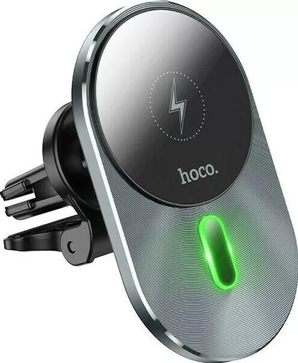 Βάση Κινητού Αυτοκινήτου Hoco CA91 Magnetic Magsafe iPhone 12 με Μαγνήτη & Ασύρματη Φόρτιση