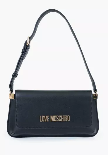 Γυναικεία Τσάντα Ώμου Moschino Μαύρο