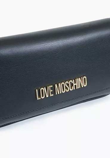 Γυναικεία Τσάντα Ώμου Moschino Μαύρο