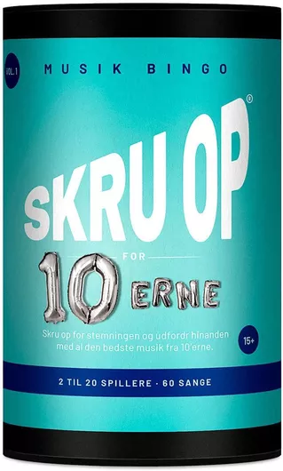 Επιτραπέζιο Παιχνίδι Skru op for 10´Erne για 2+ Παίκτες 15+ Ετών