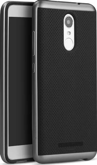 iPaky Pc Bumper & Tpu Back Cover Πλαστικό Μαύρο Redmi Note 3/Pro