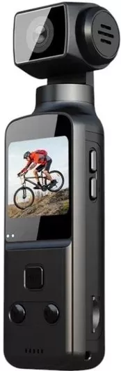 Action Camera K2 128GB 4K Ultra HD με Οθόνη 1.3" & Wi-Fi Μαυρό