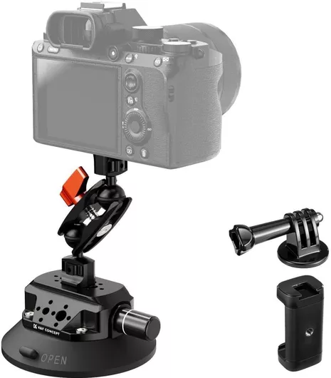 K&F Concept MS45 Suction Cup Ballhead Magic Arm KF31.100