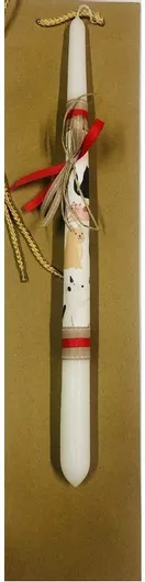 Πασχαλινή Λαμπάδα Χειροποίητη Fantom24 Σακούλα Δώρου 1k