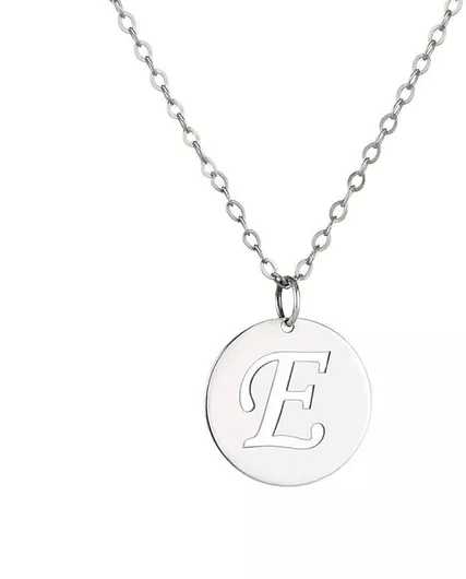 Κολιέ Goldsmith "Ε"Λευκόχρυσο 9Κ με Επιλογή Γράμματος