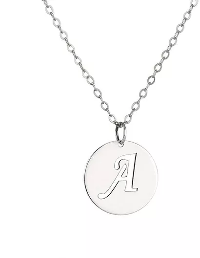 Κολιέ Goldsmith ΜονόγραμμαΛευκόχρυσο 9Κ