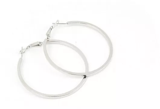 Γυναικείο Σκουλαρίκι Ro-Ro Accessories ΚρίκοιΑσήμι