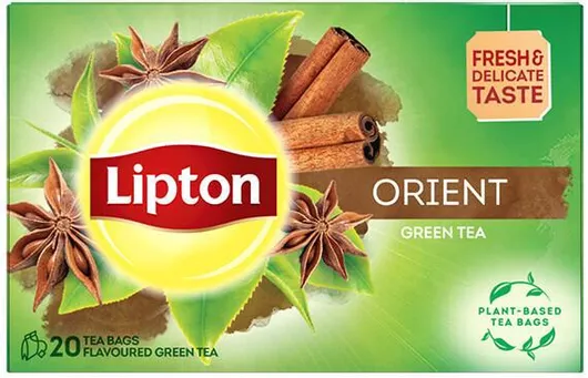 Τσάι Lipton Πράσινο 20 Φακελάκια 3gr 51447