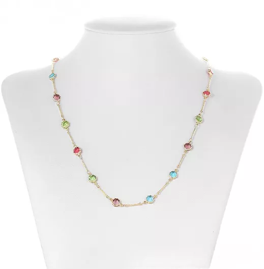 Chrysothemiss Γυναικείο Κολιέ Color Gem Harmony