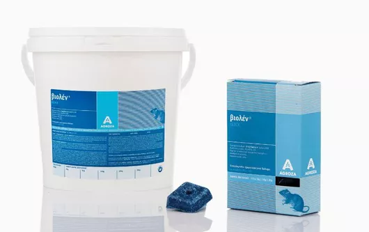 Ποντικοφάρμακο Agroza Βιολέν Κουφέτο - Κυβάκι 3kg