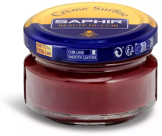 Βαφή Υποδημάτων Saphir Créme Surfine 50ml Burgundy 08 Απόχρωση: Burgundy 08