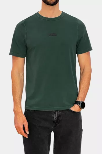 3Guys T-shirt Σκούρο Πράσινο