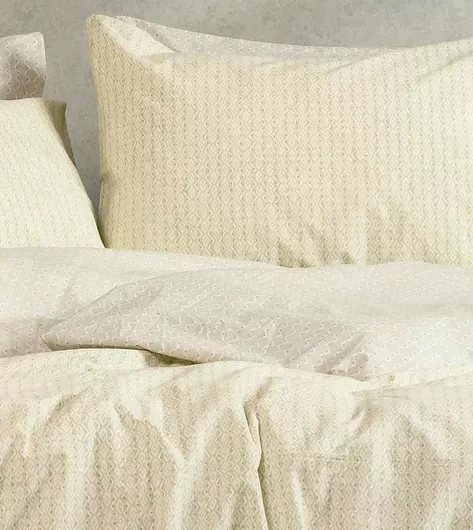 Σετ Μαξιλαροθήκες Melinen Layla με Φάσα 50x70cm Pastel Aqua