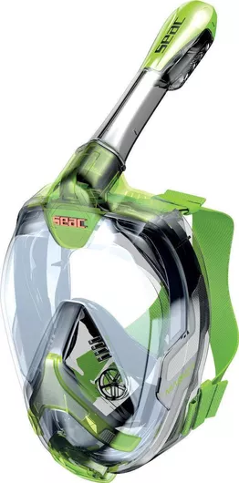 Μάσκα Θαλάσσης Seac Full Face Παιδική Magica Junior Lime Seac