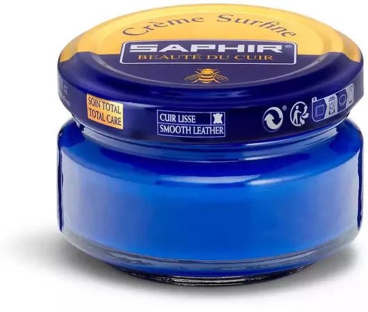 Βαφή Υποδημάτων Saphir Créme Surfine 50ml Saphir Blue 07 Απόχρωση: Saphir Blue 07