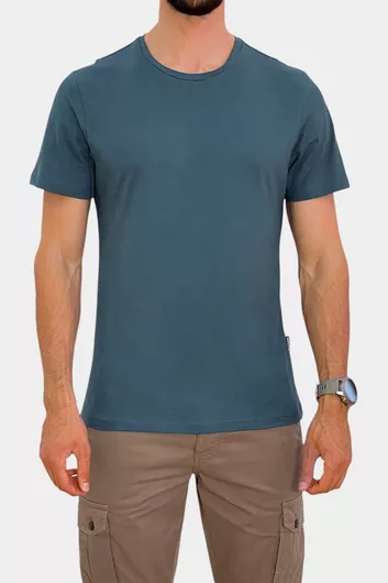 3Guys T-shirt Μπλε Ίντιγκο