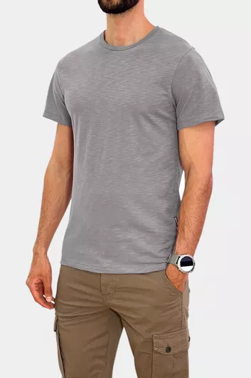 3Guys T-shirt Γκρι