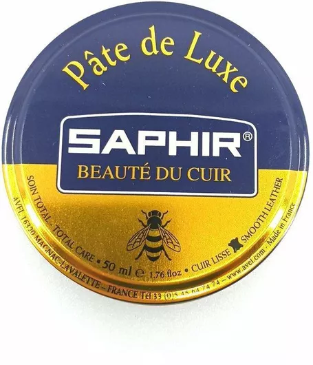 Saphir Pâte De Luxe 50ml Burgundy 08 - Πάστα Γυαλίσματος Υποδημάτων Απόχρωση Burgundy 08