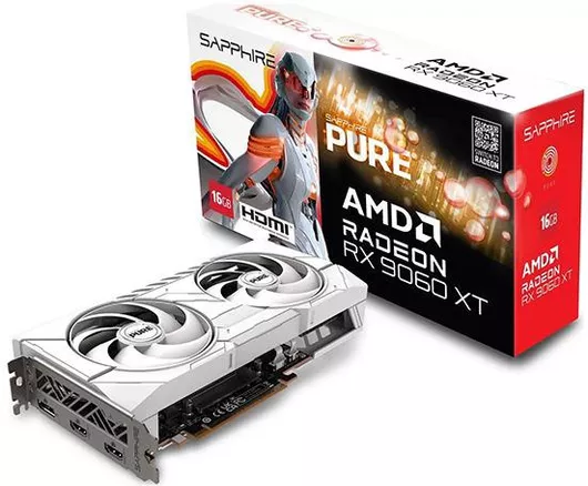 Κάρτα Γραφικών Sapphire Radeon RX 9060 XT 16GB GDDR6 Pure