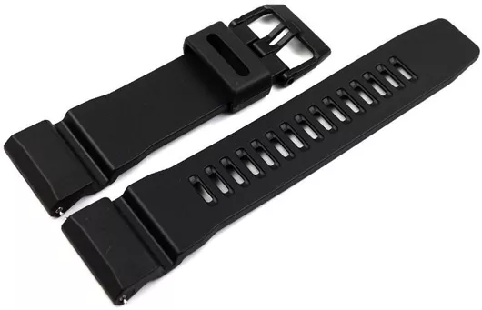 Λουράκι Ρολογιού Casio Καουτσούκ 24mm Μαύρο
