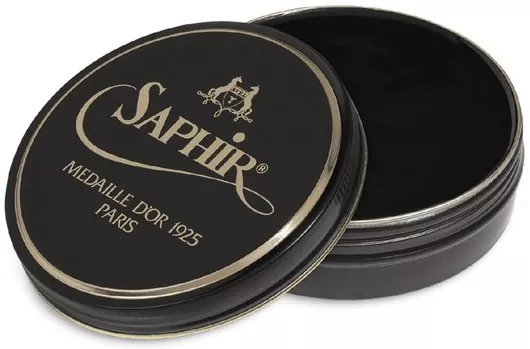 Saphir Medaille D' Pâte De Luxe 50ml Dark Brown 05 Πάστα Γυαλίσματος Υποδημάτων Απόχρωση Dark Brown 05