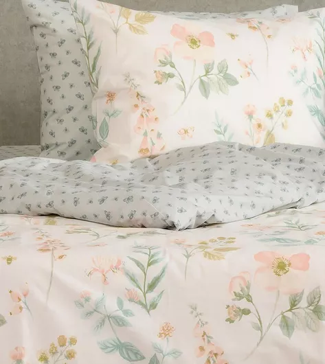 Σετ Μαξιλαροθήκες Melinen Dolores με Φάσα 50x70cm Pastel