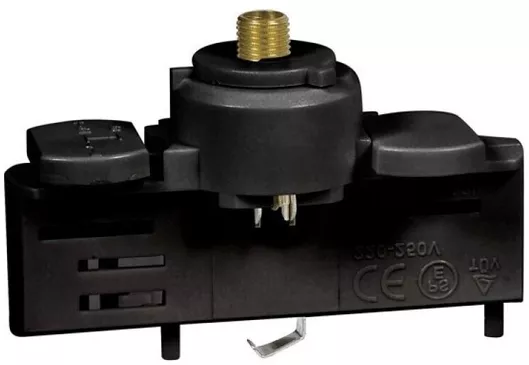 Eurolamp 145-59147 Ράγα Στερέωσης για Φωτιστικά μαύρη