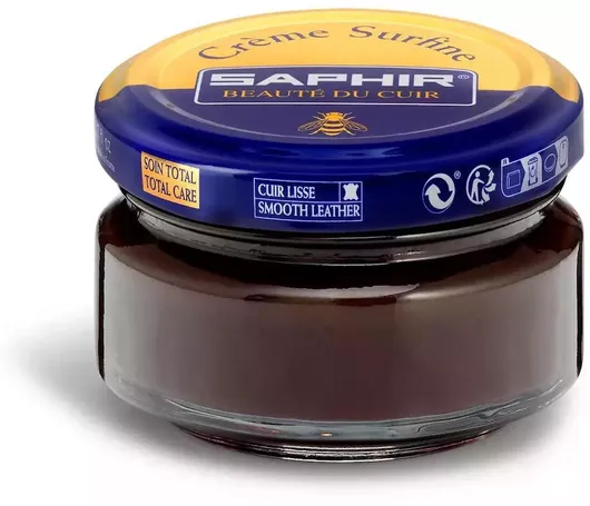 Βούρτσα Παπουτσιών Saphir Créme Surfine 50 Ml Dark Brown Υποδημάτων Απόχρωση Dark Brown 05
