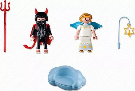 Playmobil Special Plus Αγγελάκι και Διαβολάκι για 4-10 ετών