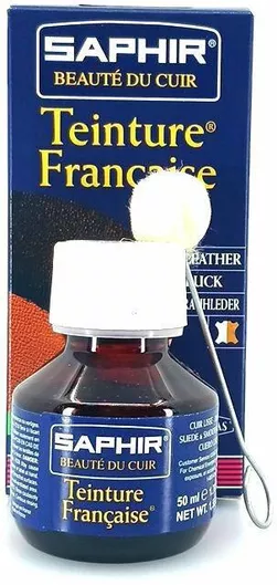 Βούρτσα Παπουτσιών Saphir Teinture Francaise 50 Ml Medium Tobacco Brown 35 Μόνιμη Υποδημάτων Απόχρωση Medium Tobacco Brown 35