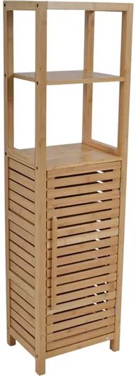 Ντουλάπι Μπάνιου Ankor Μ33xΒ25xΥ120cm Μπεζ