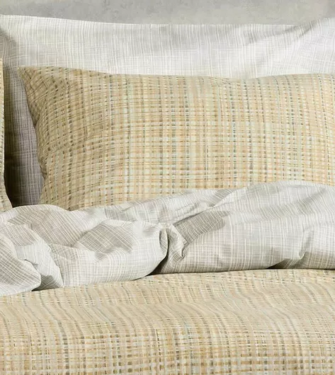 Σετ Μαξιλαροθήκες Melinen Mateo με Φάσα 50x70cm Grey