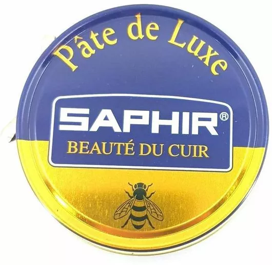 Saphir Pâte De Luxe 50ml Light Brown 03 Shoe Polish Paste